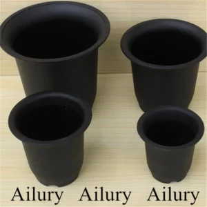 Buy Round Thicken Chunky Matte Vientiane Basin.Plastic Flower Succulents Plant,Thickness,Garden Potted Outdoor Bonsai in Ghana.