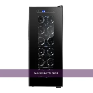 Buy Mini Cigar Cabinet Wine Cooler Refrigerator Electronic Thermostatic Wine Storage Cabinet Mini Beverage Home Bar in Ghana.