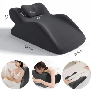 Buy Relaxing Prone Pillow Face Down Pillow Ergonomic Memory Foam Sleeping Pillow Bed Soft Wedge Support For Reading Use Phone in Ghana.