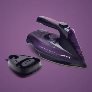 Buy Houselin Non-Stick Soleplate Steam Iron for Clothes, 2400 Watts Ironing, Fabric Steamer, Garment Steamer, Powerful Steam in Ghana.