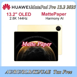 Buy Matte Paper Tablet 2025 HUAWEI MatePad Pro 13.2 Inch Wifi/LTE OLED 2.8k 144Hz Harmony AI Rear camera 50M 10100mAh in Ghana.