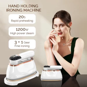 Buy 1200W Small Hand Holding Ironing Machine Iron Machine Household Steam 4Gear Portable Hanging Ironing Machine Steam iron in Ghana.